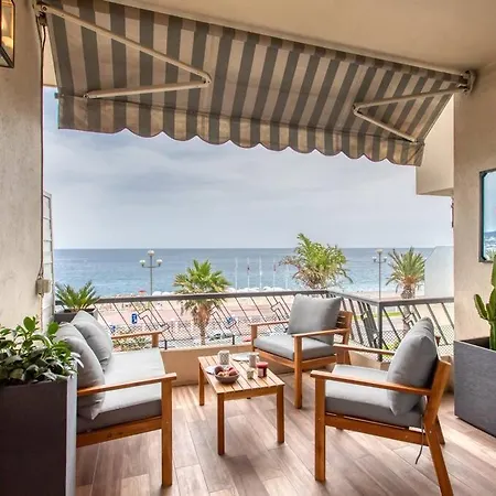 L39 Promenade Des Anglais, Vue Mer/terrasse&wifi * Nice