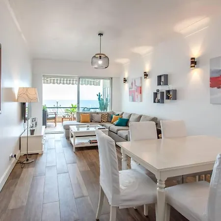 L39 Promenade Des Anglais, Vue Mer/terrasse&wifi Apartment *