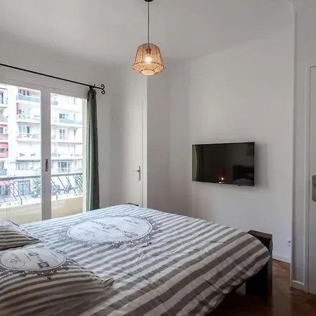 L39 Promenade Des Anglais, Vue Mer/terrasse&wifi Apartment